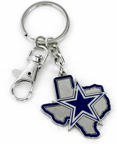 Dallas Cowboys Keychain State Design - Special Order