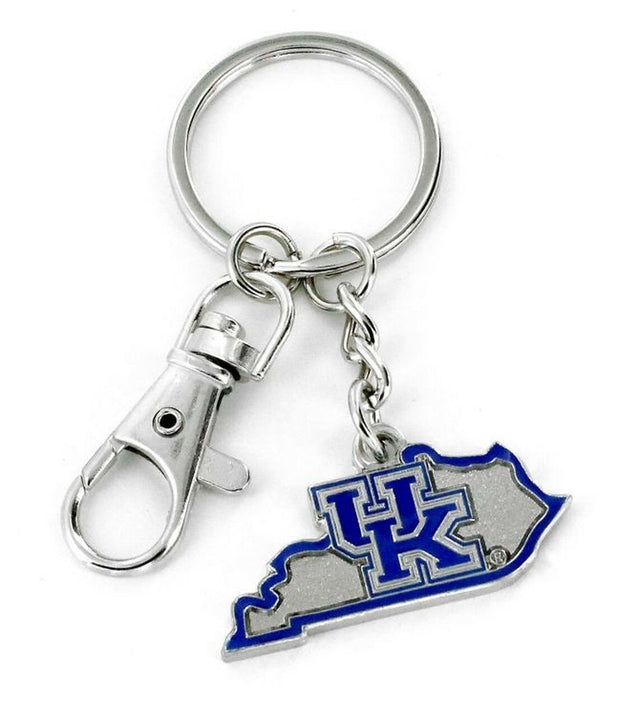 Llavero con diseño del estado de Kentucky Wildcats