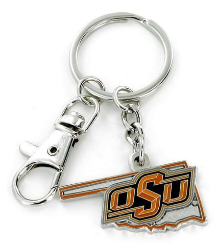 ~Oklahoma State Cowboys Keychain State Design - Special Order~ backorder
