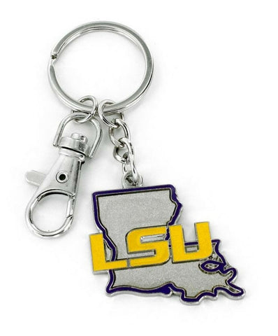~LSU Tigers Keychain State Design - Special Order~ backorder