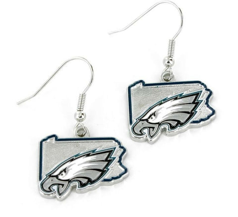 Philadelphia Eagles Earrings State Design