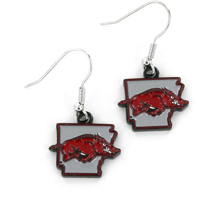 Pendientes de diseño estatal de Arkansas Razorbacks