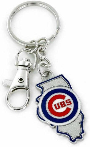 Chicago Cubs Keychain State Design