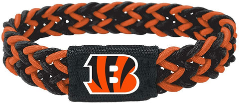 ~Cincinnati Bengals Bracelet Braided Black and Orange~ backorder