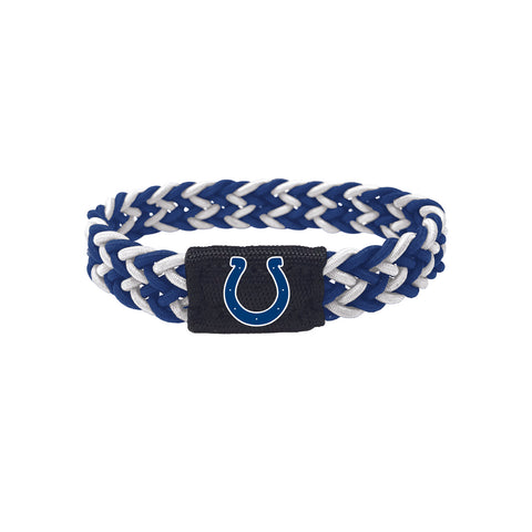~Indianapolis Colts Bracelet Braided Blue and White~ backorder
