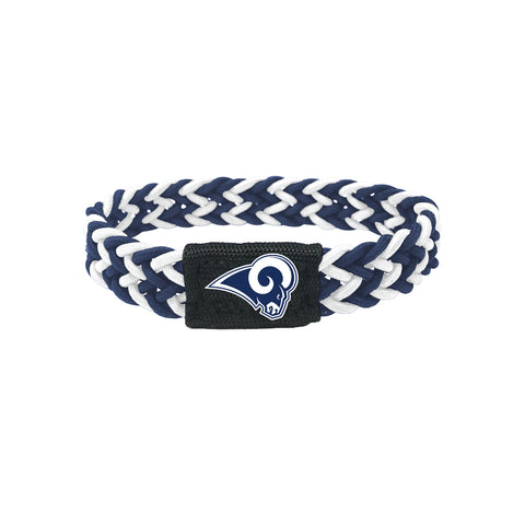 ~Los Angeles Rams Bracelet Braided Navy and White~ backorder