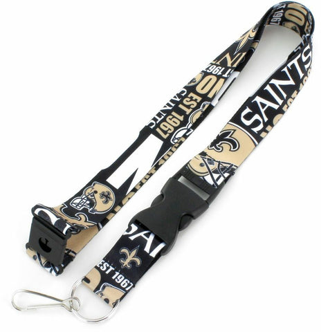 ~New Orleans Saints Lanyard Breakaway Style Dynamic Design~ backorder
