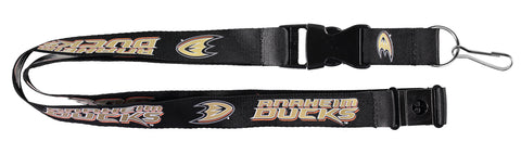 Anaheim Ducks Lanyard Black - Special Order