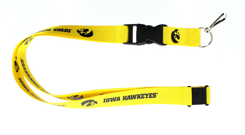 Iowa Hawkeyes Lanyard Gold
