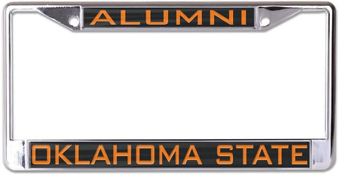 ~Oklahoma State Cowboys License Plate Frame - Inlaid - Alumni - Special Order~ backorder