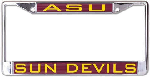 ~Arizona State Sun Devils License Plate Frame - Inlaid - Special Order~ backorder