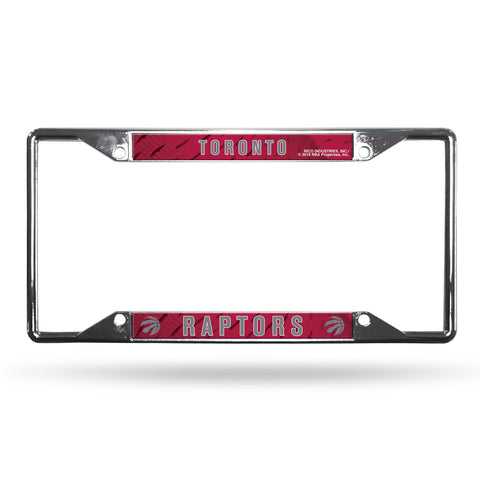 ~Toronto Raptors License Plate Frame Chrome EZ View - Special Order~ backorder