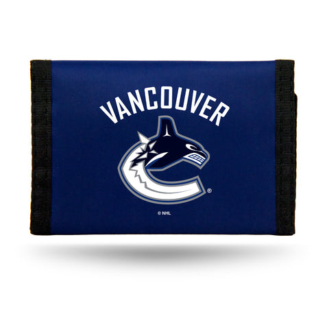 ~Vancouver Canucks Wallet Nylon Trifold - Special Order~ backorder