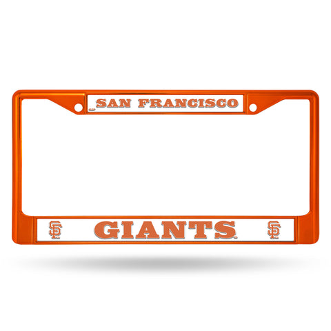 ~San Francisco Giants License Plate Frame Metal~ backorder