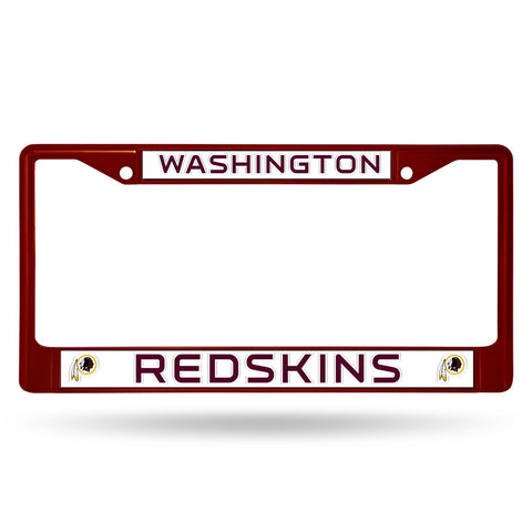 ~Washington Redskins License Plate Frame Metal Maroon Special Order~ backorder