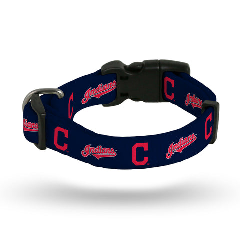 Cleveland Indians Pet Collar Size M