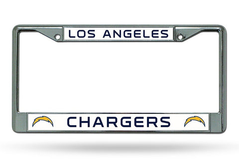 ~Los Angeles Chargers License Plate Frame Chrome~ backorder