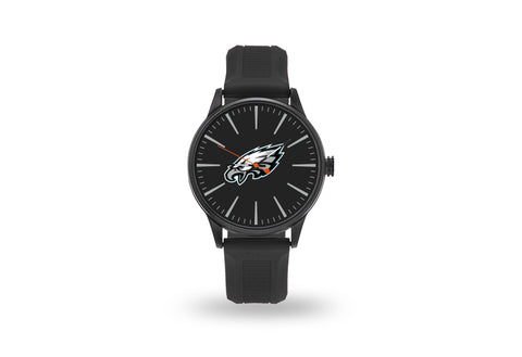 Philadelphia Eagles Watch Men's Cheer Style with Black Watch Band