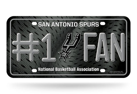 San Antonio Spurs License Plate #1 Fan