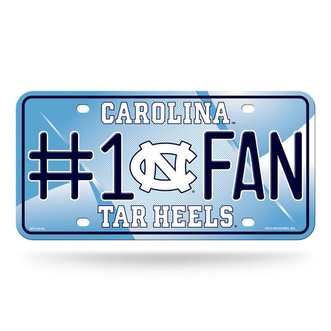 ~North Carolina Tar Heels License Plate #1 Fan~ backorder