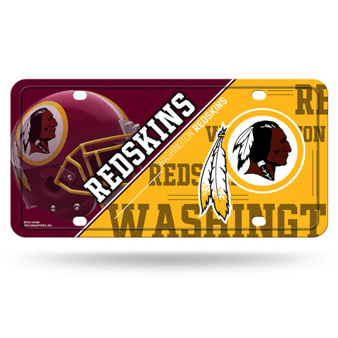 ~Washington Redskins License Plate Metal~ backorder