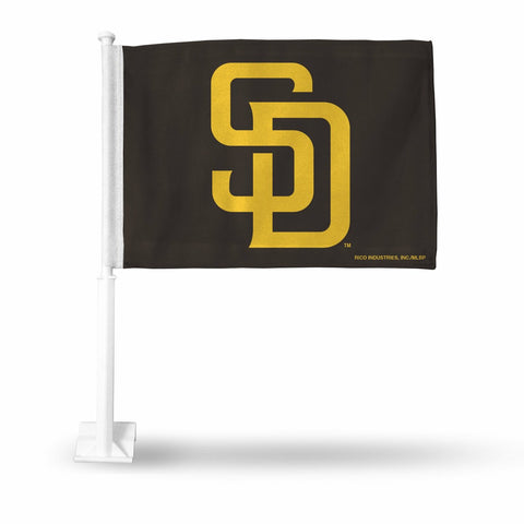 San Diego Padres Flag Car