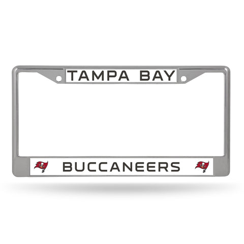 Tampa Bay Buccaneers License Plate Frame Chrome Alternate