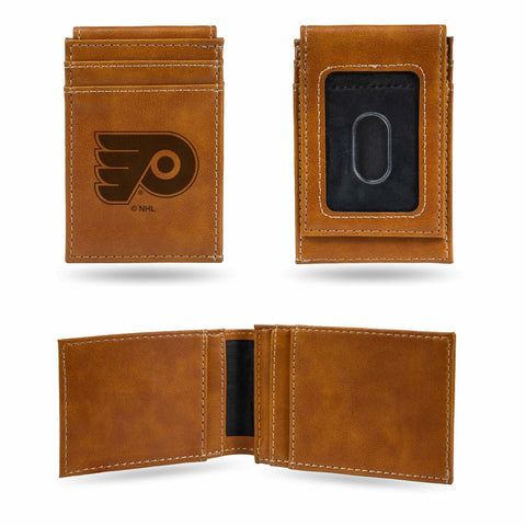 ~Philadelphia Flyers Wallet Front Pocket Laser Engraved Special Order~ backorder