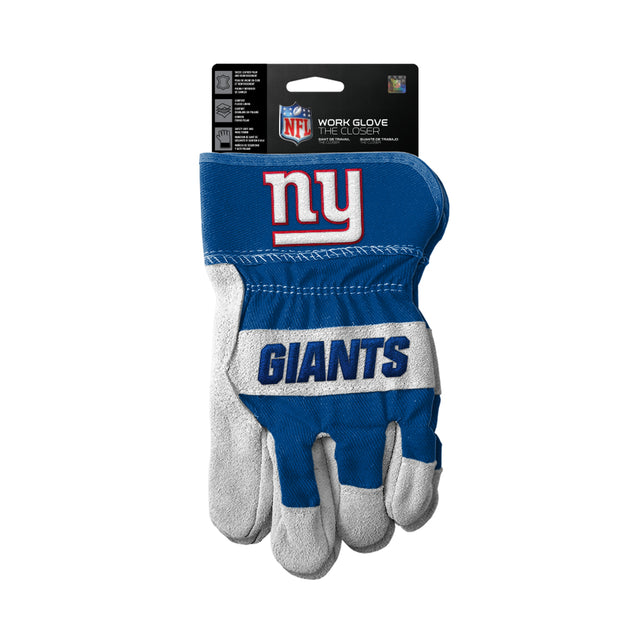 Guantes de los New York Giants Work Style The Closer Design