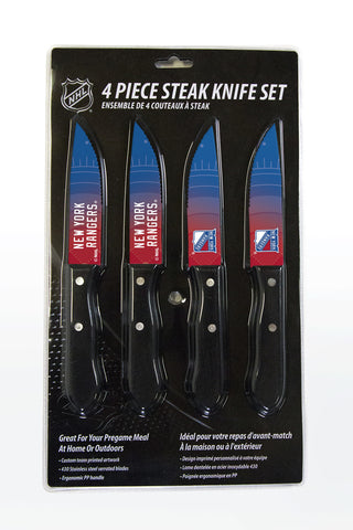 ~New York Rangers Knife Set - Steak - 4 Pack - Special Order~ backorder