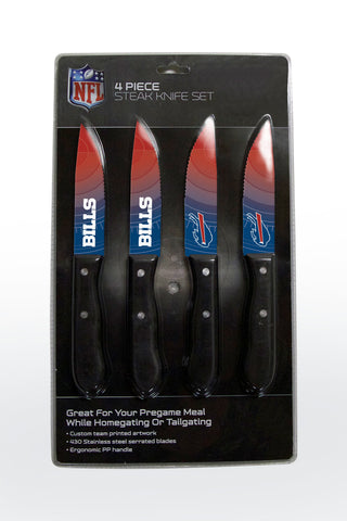 Buffalo Bills Knife Set - Steak - 4 Pack