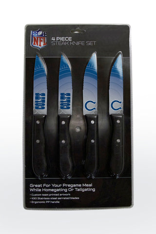 Indianapolis Colts Knife Set - Steak - 4 Pack