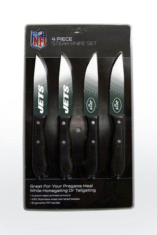 New York Jets Knife Set - Steak - 4 Pack