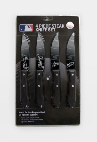 Chicago White Sox Knife Set - Steak - 4 Pack - Special Order