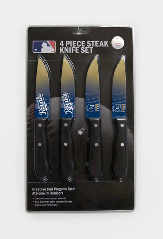 Kansas City Royals Knife Set - Steak - 4 Pack - Special Order