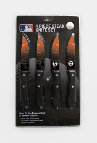 San Francisco Giants Knife Set - Steak - 4 Pack