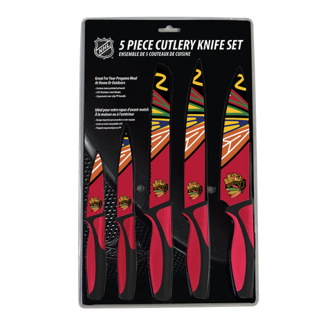 ~Chicago Blackhawks Knife Set - Kitchen - 5 Pack - Special Order~ backorder