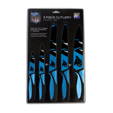 Carolina Panthers Knife Set - Kitchen - 5 Pack