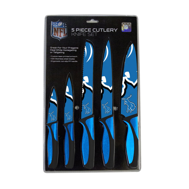 Detroit Lions Knife Set - Kitchen - 5 Pack