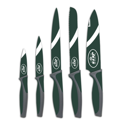 ~New York Jets Knife Set - Kitchen - 5 Pack - Special Order~ backorder