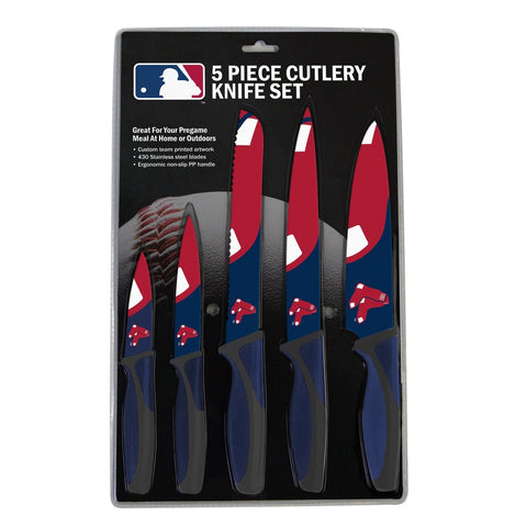 ~Boston Red Sox Knife Set - Kitchen - 5 Pack - Special Order~ backorder