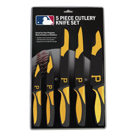 Pittsburgh Pirates Knife Set - Kitchen - 5 Pack - Special Order