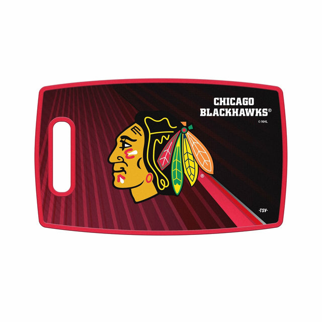 Tabla de cortar grande de los Chicago Blackhawks