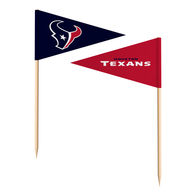 Banderas con forma de palillo de los Houston Texans