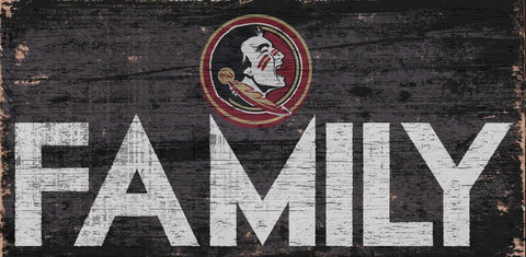 ~Florida State Seminoles Sign Wood 12x6 Family Design - Special Order~ backorder