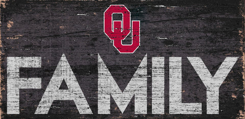 ~Oklahoma Sooners Sign Wood 12x6 Family Design - Special Order~ backorder
