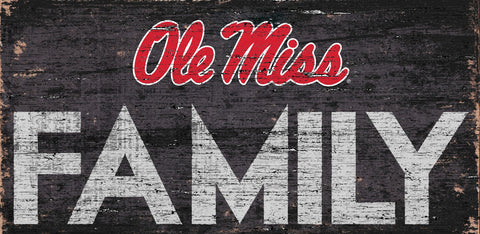 ~Mississippi Rebels Sign Wood 12x6 Family Design - Special Order~ backorder