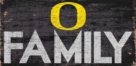 ~Oregon Ducks Sign Wood 12x6 Family Design - Special Order~ backorder