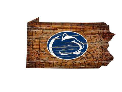 ~Penn State Nittany Lions Wood Sign - State Wall Art - Special Order~ backorder