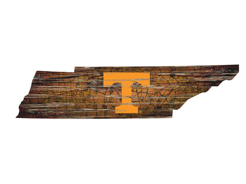 ~Tennessee Volunteers Wood Sign - State Wall Art - Special Order~ backorder
